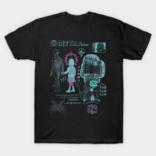 Meta Curse (cyan) T-Shirt